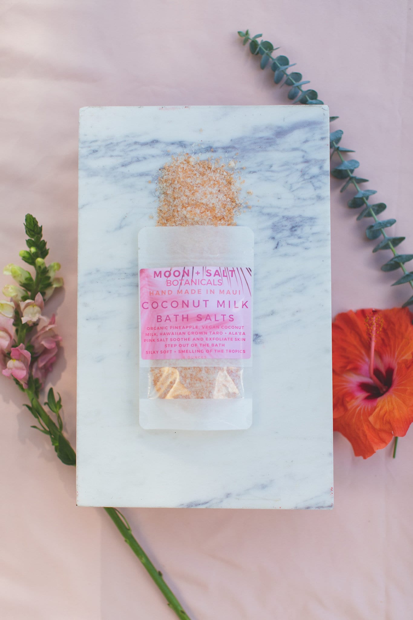 Hawaiian Coconut Milk Bath Salt Soak