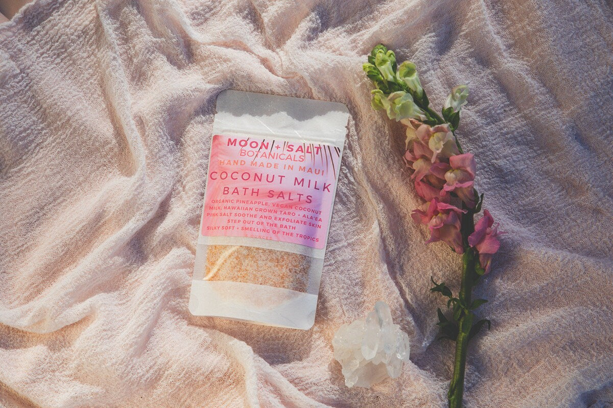 Hawaiian Coconut Milk Bath Salt Soak