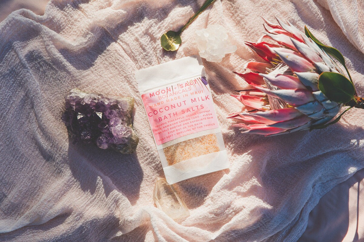 Hawaiian Coconut Milk Bath Salt Soak