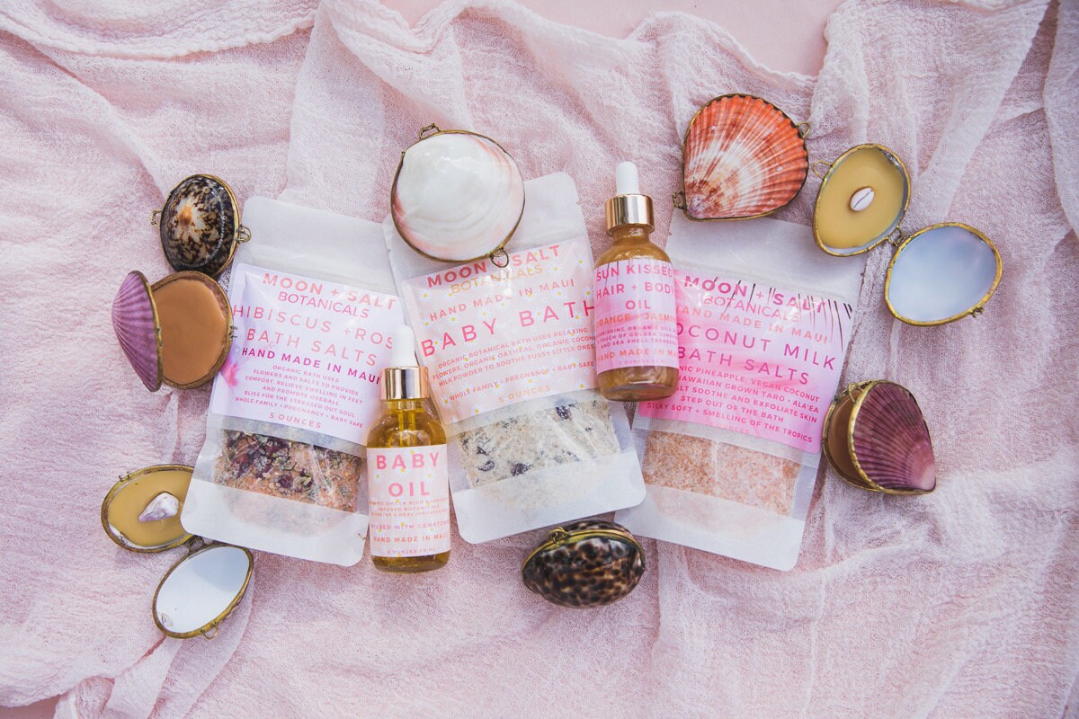 Hawaiian Coconut Milk Bath Salt Soak